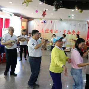 广东狮子会重阳节来我院慰问